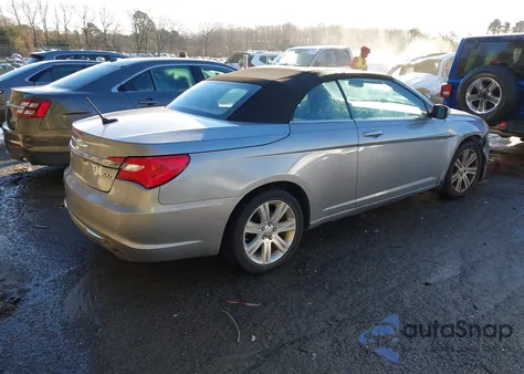 2013 Chrysler 200 Touring из США, поврежденный, VIN 1C3BCBEB7DN716381